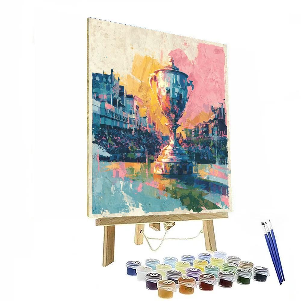 Miami Fifa 2026 Reflection DIY paint by numbers