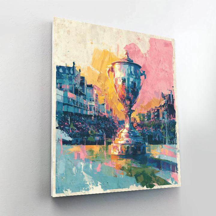 Miami Fifa 2026 Reflection DIY paint by numbers