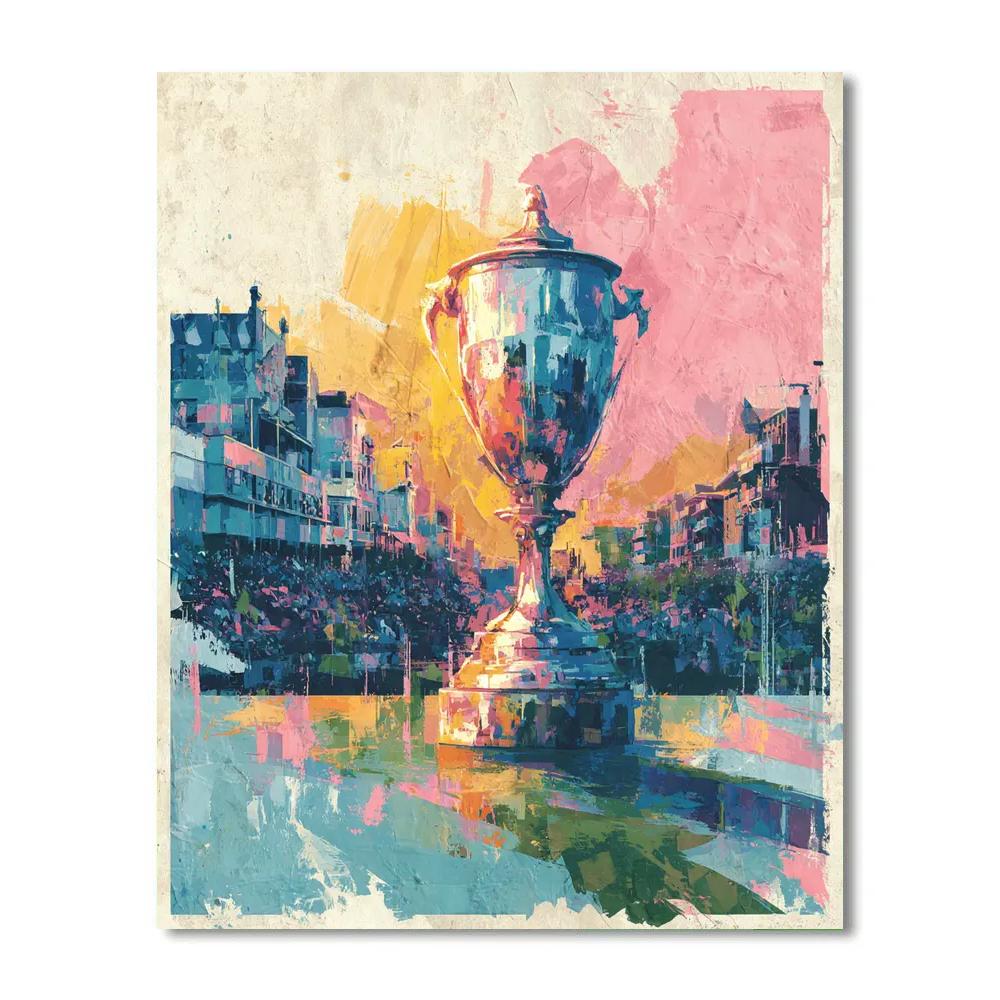Miami Fifa 2026 Reflection DIY paint by numbers