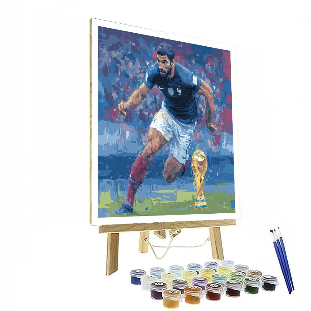 Mbappé Fifa 2026 Rush painting number kit