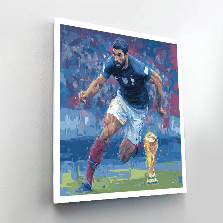 Mbappé Fifa 2026 Rush painting number kit