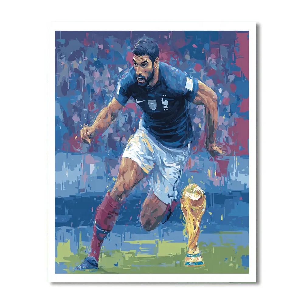 Mbappé Fifa 2026 Rush painting number kit