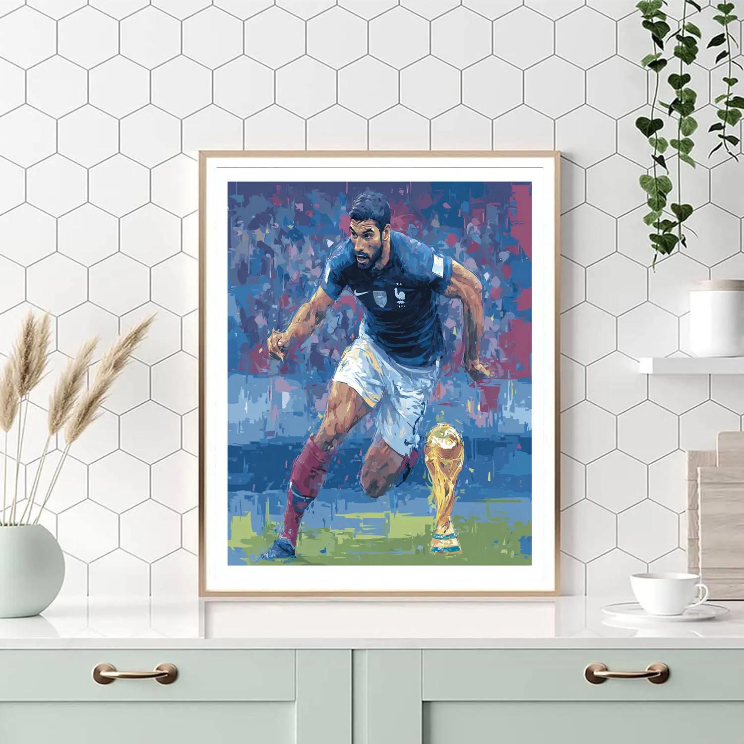 Mbappé Fifa 2026 Rush painting number kit