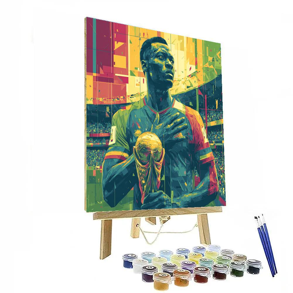 Kudus Fifa 2026 Pulse painting number kit