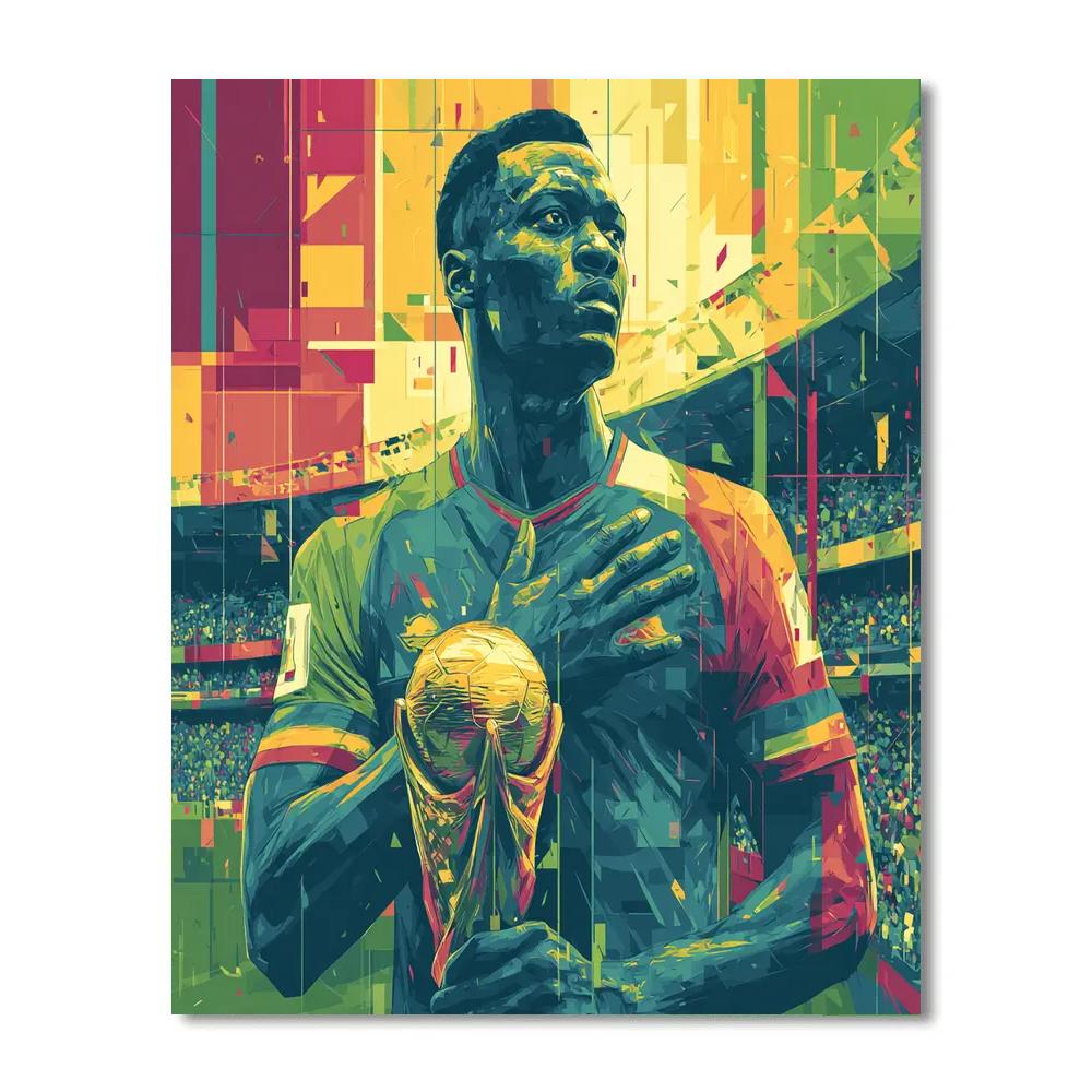Kudus Fifa 2026 Pulse painting number kit