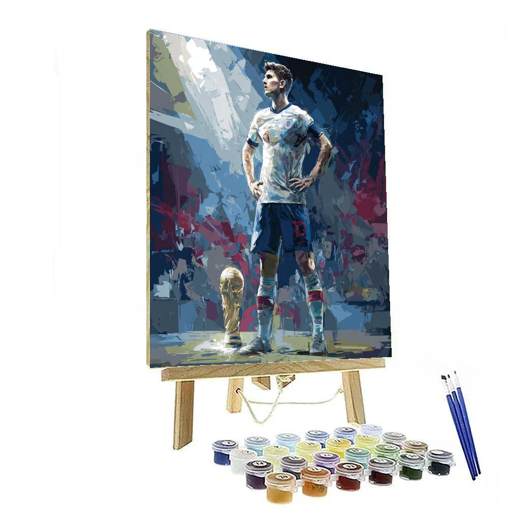 Haaland Fifa 2026 Ice paint by numbers