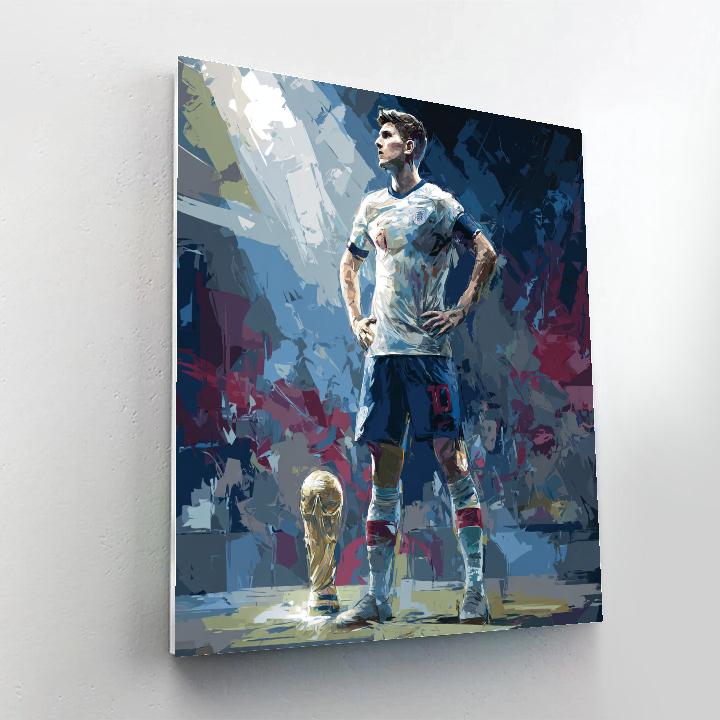Haaland Fifa 2026 Ice paint by numbers