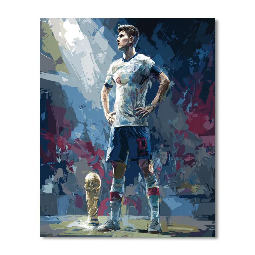 Haaland Fifa 2026 Ice paint by numbers