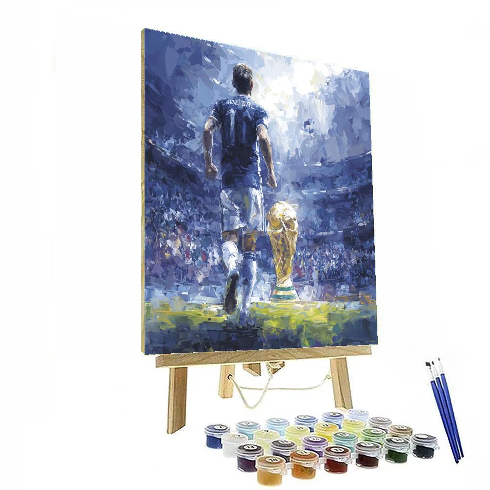Scotland Fifa 2026 Mist Painting by numbers kit
