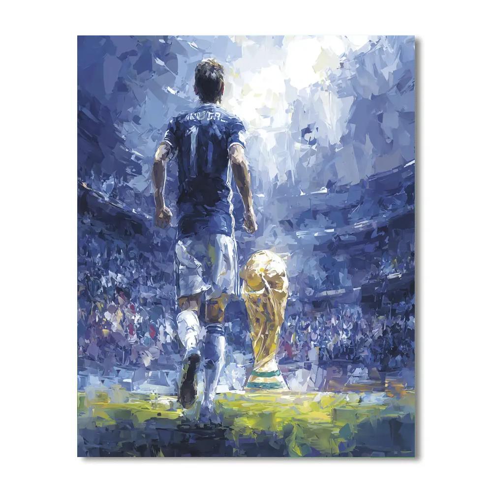 Scotland Fifa 2026 Mist Painting by numbers kit