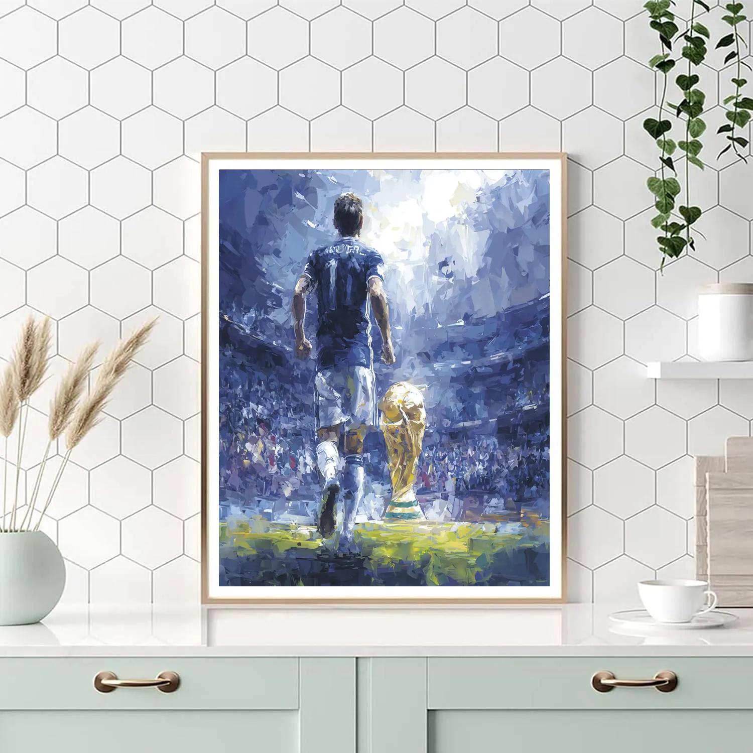 Scotland Fifa 2026 Mist Painting by numbers kit