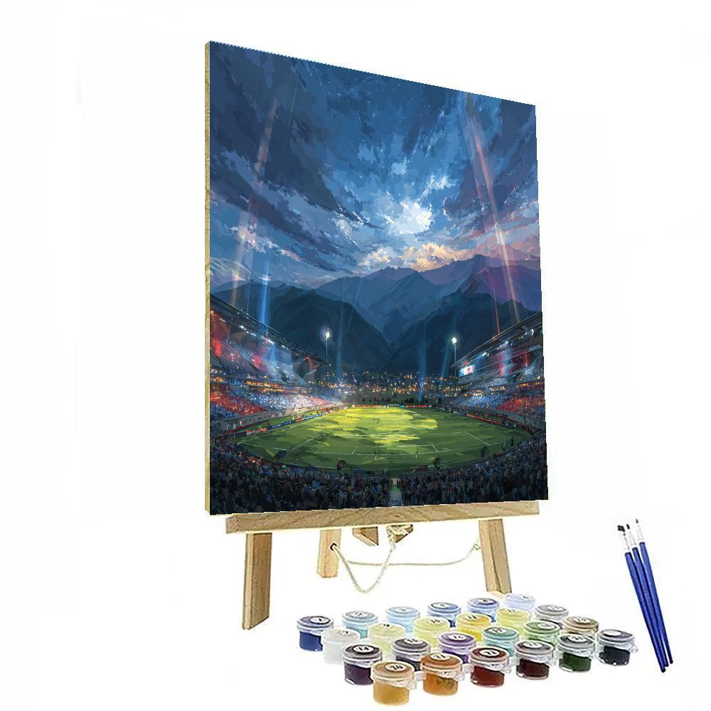 Monterrey Fifa 2026 Lights Painting by numbers kit