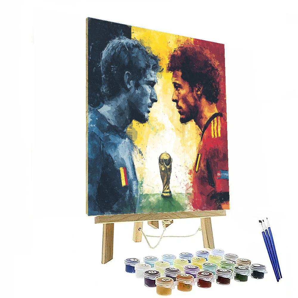 Fifa 2026 Belgium Vs Egypt paint by number