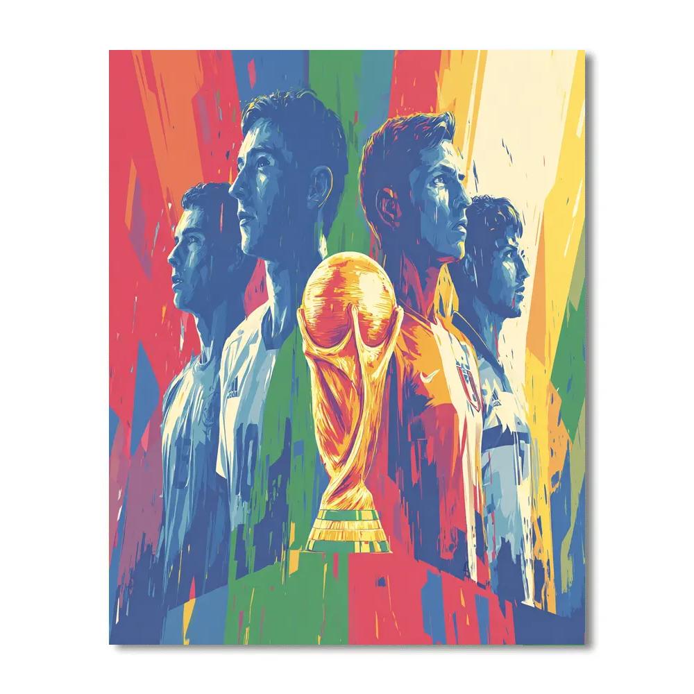 Group K Fifa 2026 Paint by numbers kits
