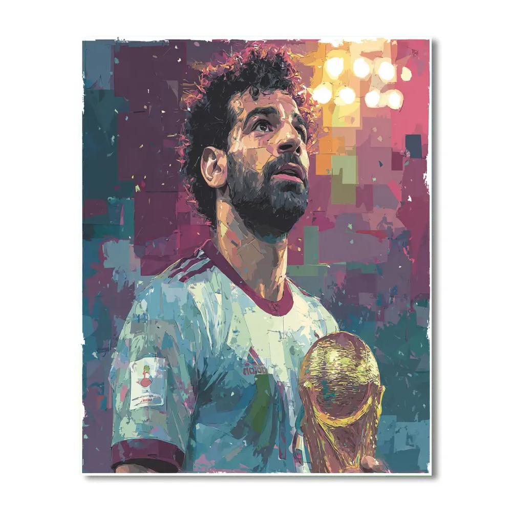 Fifa 2026 Salah Night Painting by numbers kit