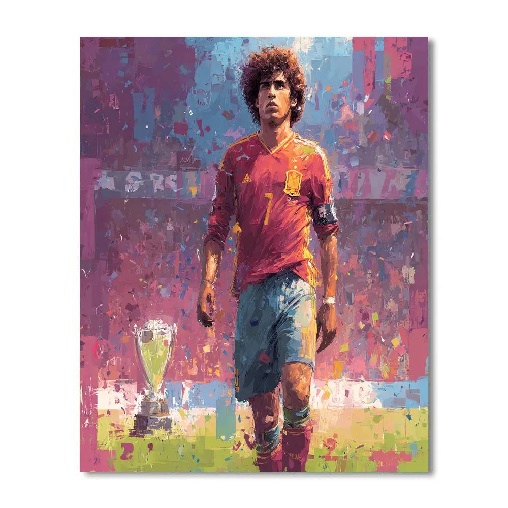 Yamal Fifa 2026 Rise Number painting