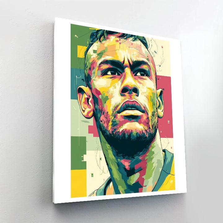 Ronaldinho Fifa 2026 Joy paint by numbers
