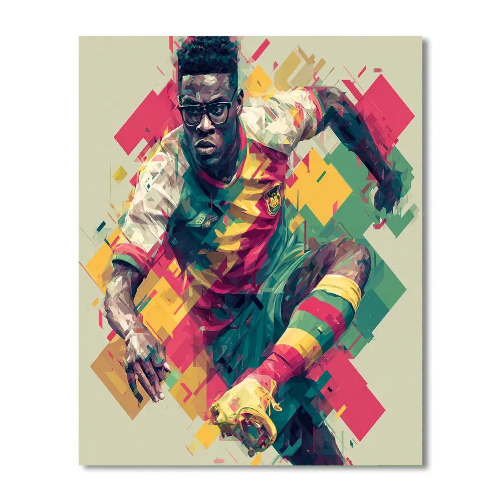 Kudus Fifa 2026 Pulse Paint by numbers art