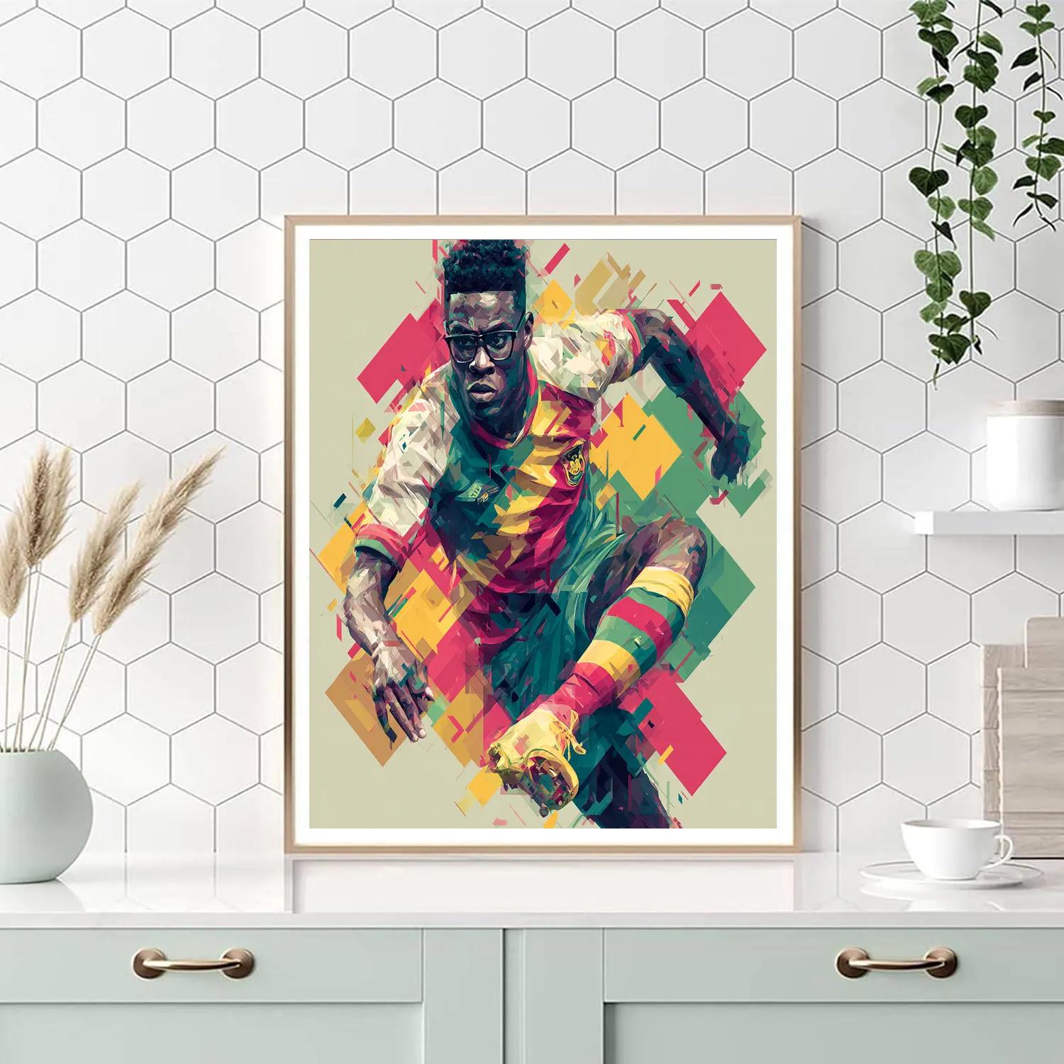 Kudus Fifa 2026 Pulse Paint by numbers art