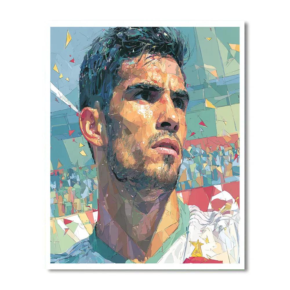 Fifa 2026 Hakimi Atlas Paint by numbers kits