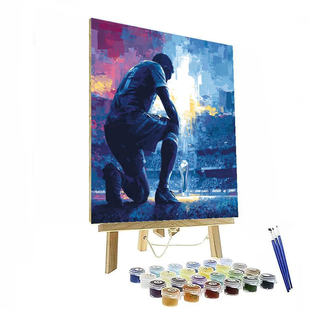 Japan Fifa 2026 Dawn DIY paint by numbers