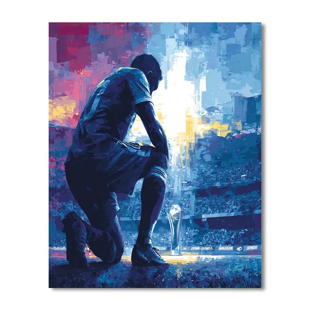 Japan Fifa 2026 Dawn DIY paint by numbers