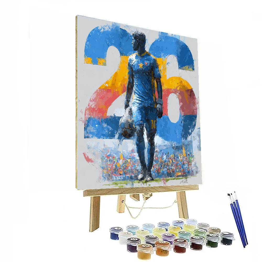 Cabo Verde Fifa 2026 Breeze paint by number
