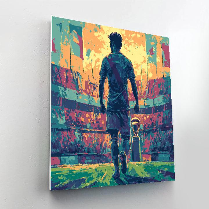 Uzbekistan Fifa 2026 Dawn painting number kit