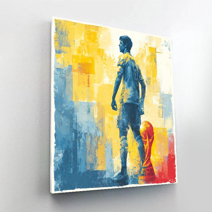 Ecuador Fifa 2026 Sun Number painting