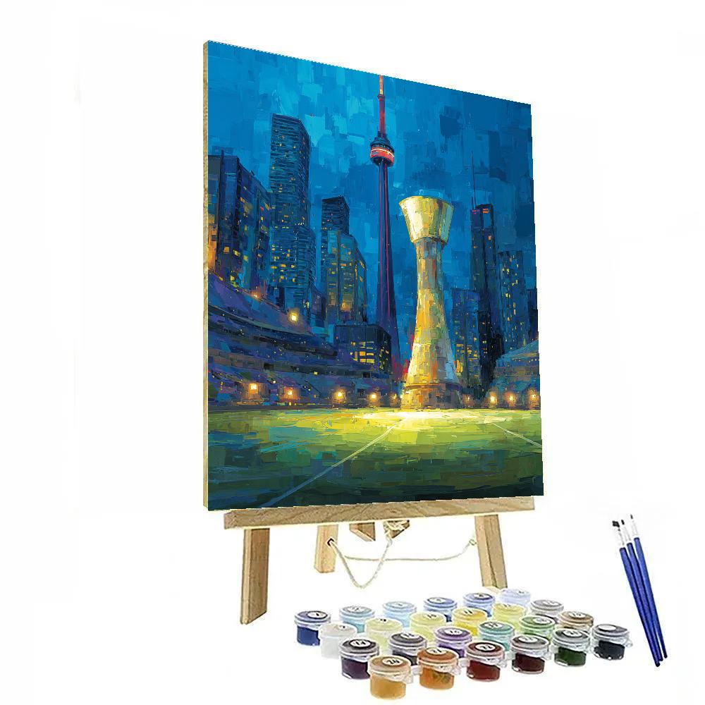 Toronto Fifa 2026 Glow Numbered painting kits