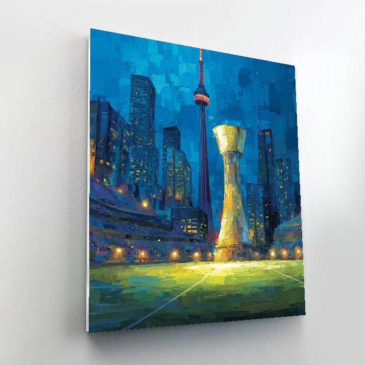 Toronto Fifa 2026 Glow Numbered painting kits