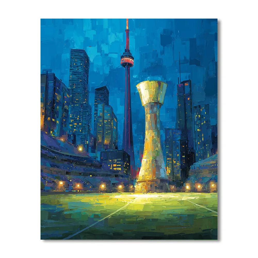 Toronto Fifa 2026 Glow Numbered painting kits