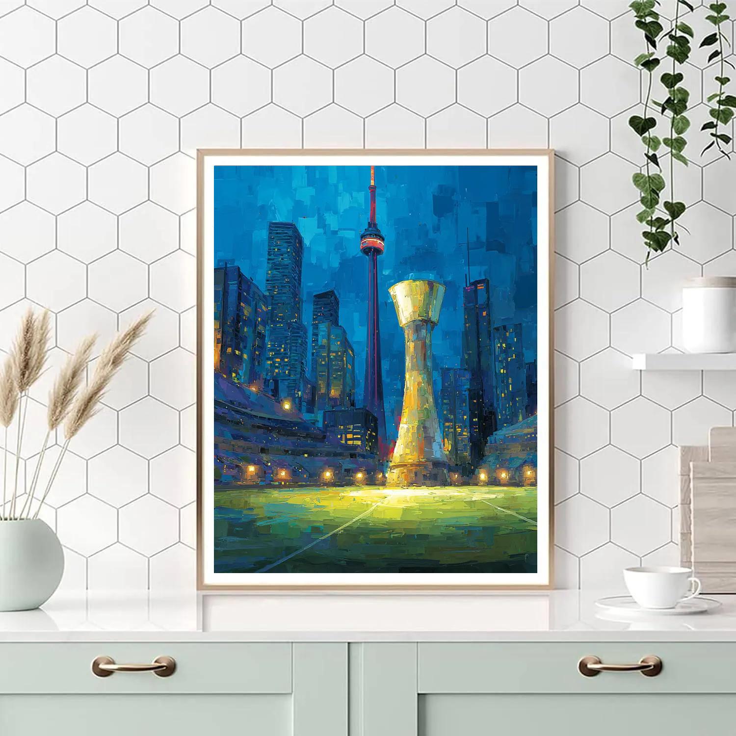 Toronto Fifa 2026 Glow Numbered painting kits