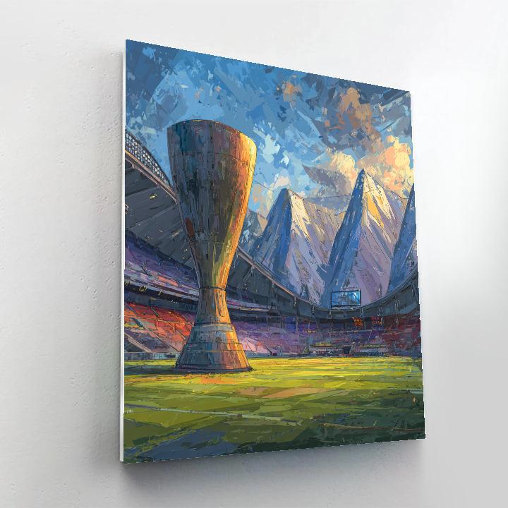 Monterrey Fifa 2026 Lights painting number kit