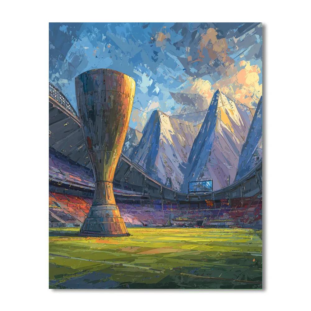 Monterrey Fifa 2026 Lights painting number kit