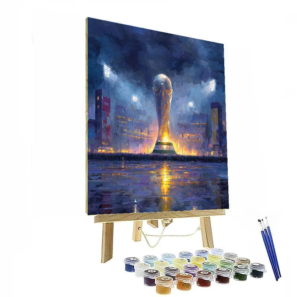 Seattle Fifa 2026 Rainlight Paint by numbers kits