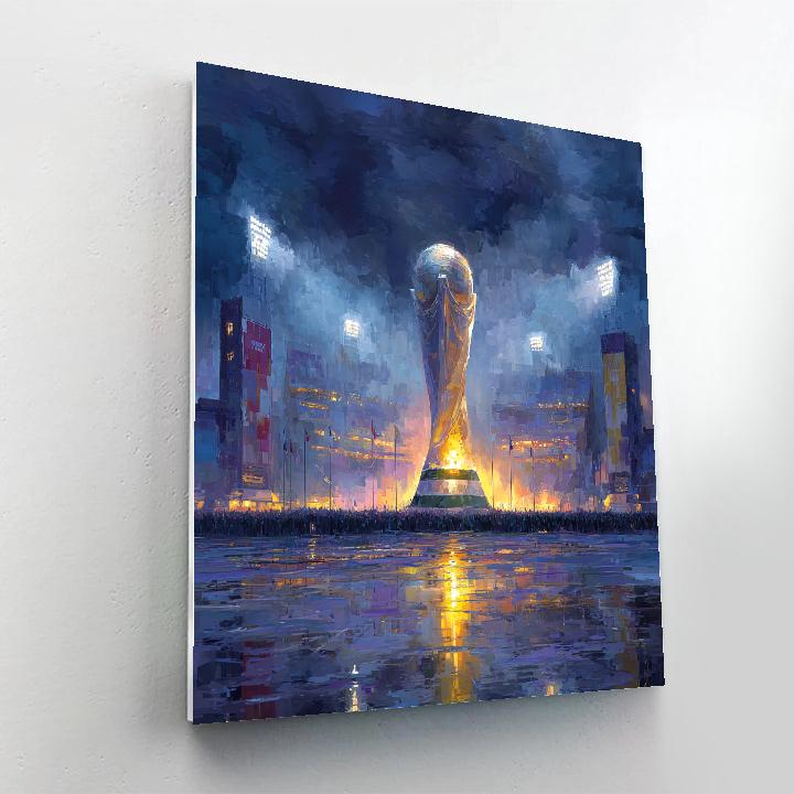 Seattle Fifa 2026 Rainlight Paint by numbers kits
