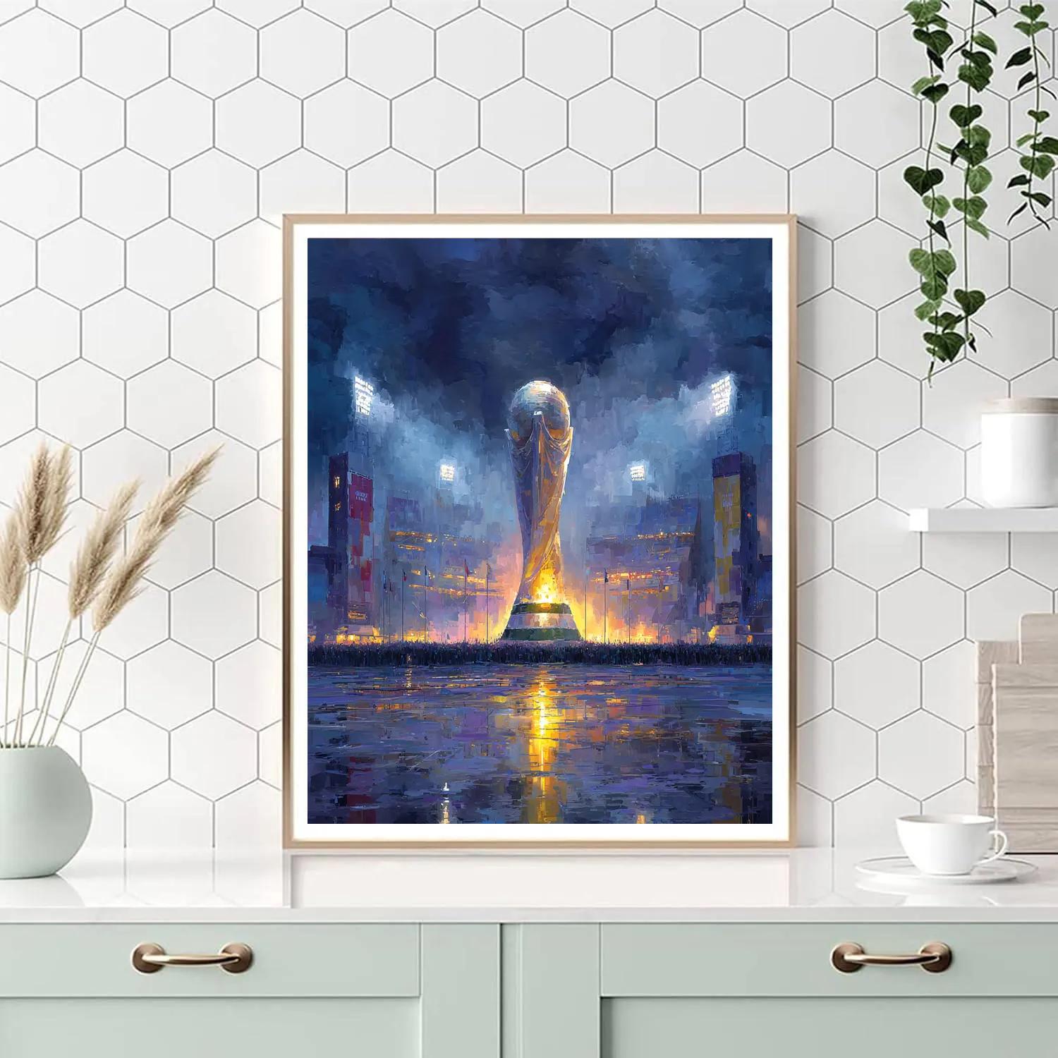 Seattle Fifa 2026 Rainlight Paint by numbers kits