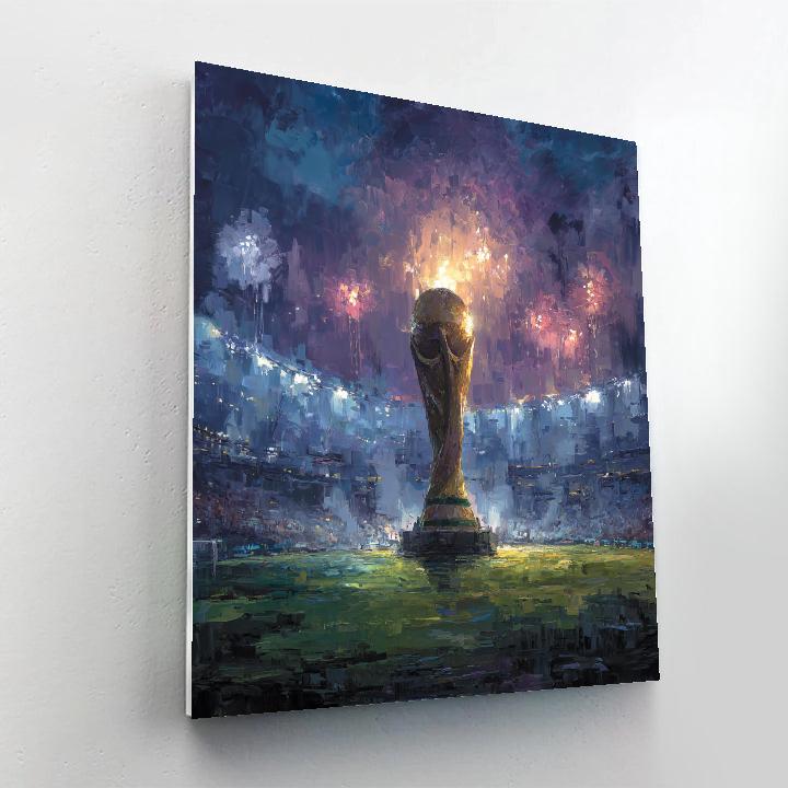 Fifa 2026 Final Night Number painting