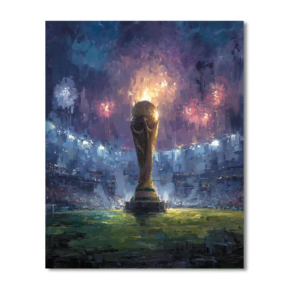Fifa 2026 Final Night Number painting