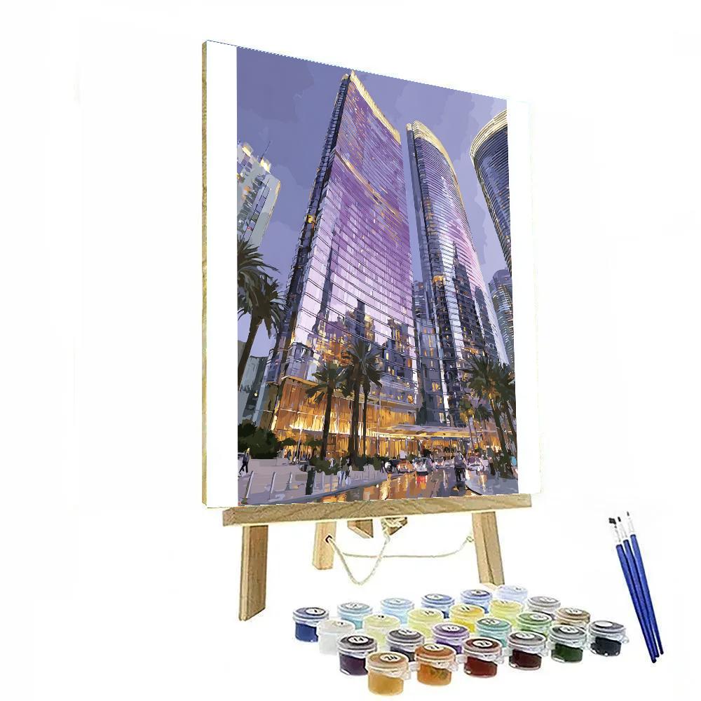 The Wave At Vdara In Las Vegas United States DIY paint by numbers
