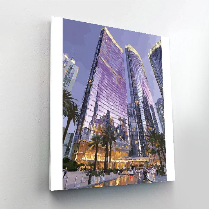The Wave At Vdara In Las Vegas United States DIY paint by numbers