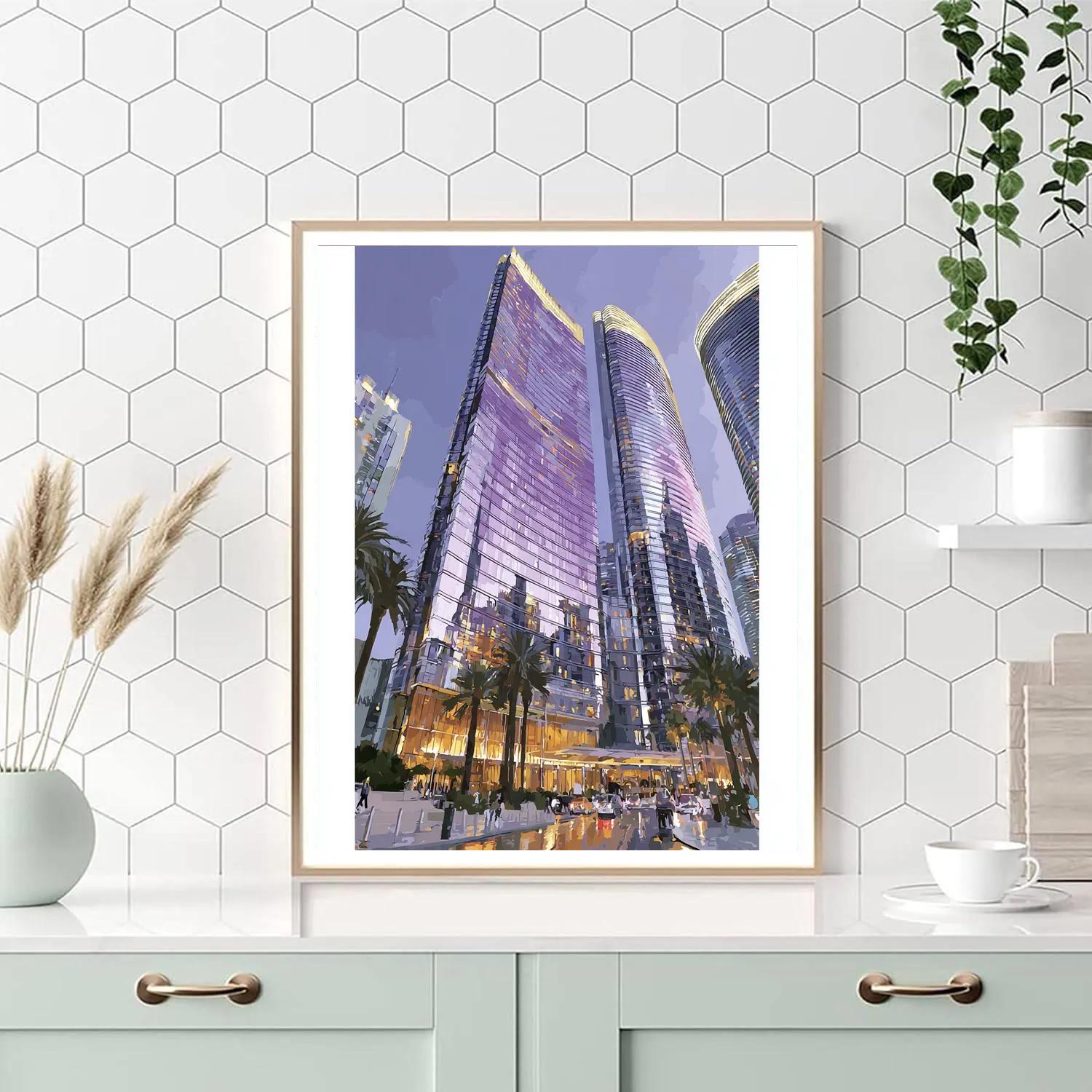 The Wave At Vdara In Las Vegas United States DIY paint by numbers