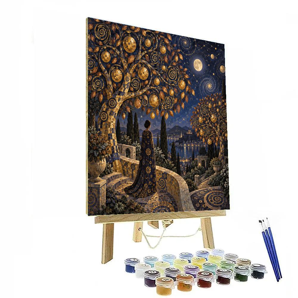 Gustav Celestial Orchard Numbered painting kits [AI-77297519-8db84430bb3f]