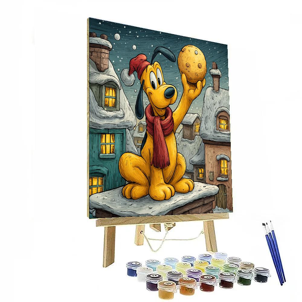 Pluto Guards The Ornament Moon Bakery paint by number [AI-d7aeb237-81677592189d]