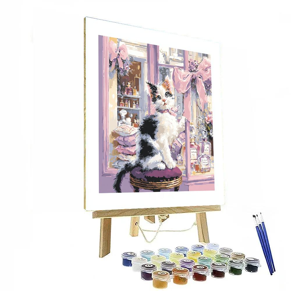 Marie Ribbon Boutique Window Disney Inspired Numbered painting kits [AI-7bf41759-85bdc36bb5a1]