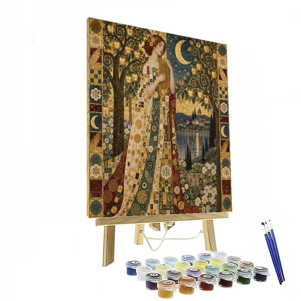 Gustav Golden Orchard Minuet Paint by numbers kits [AI-38b0d295-d52799fdcfbb]
