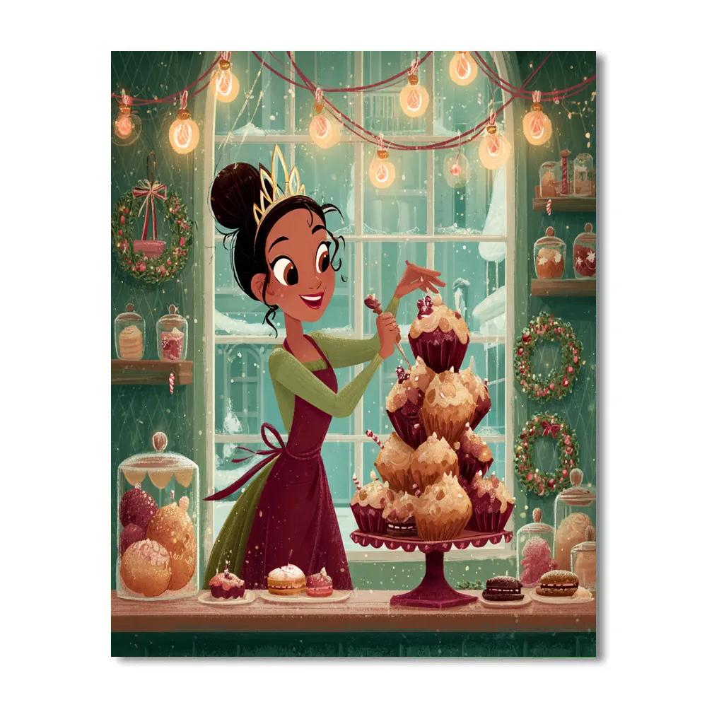 Tianas Peppermint Firefly Bakery Window Paint by numbers kits [AI-f75ae383-62c3845b0f9e]