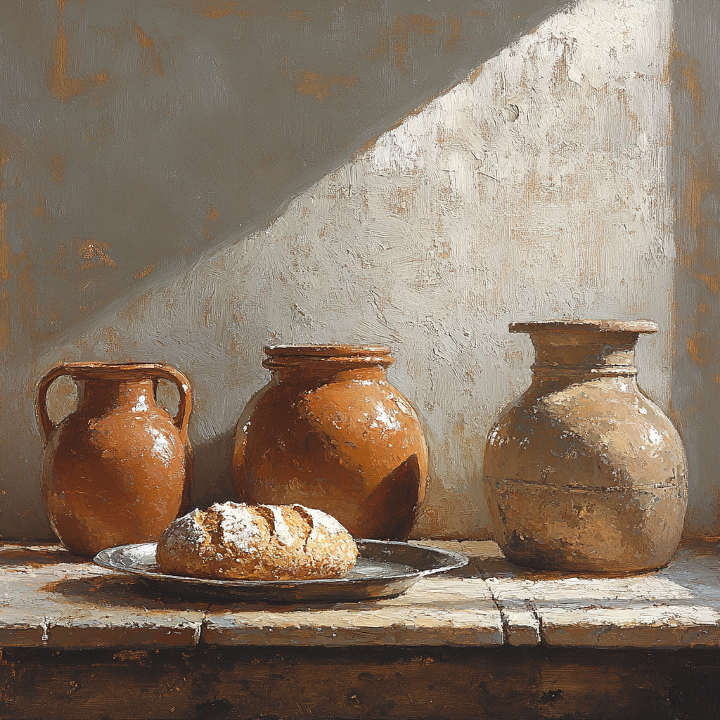 Diego Velázquez Inspired Earthenware Dawn paint by color