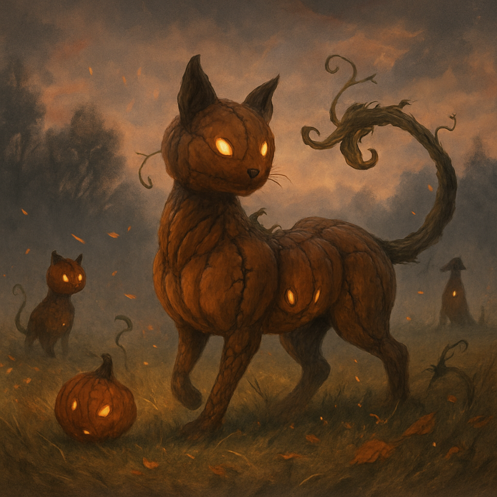 Autumn Chimera Meadow Number painting